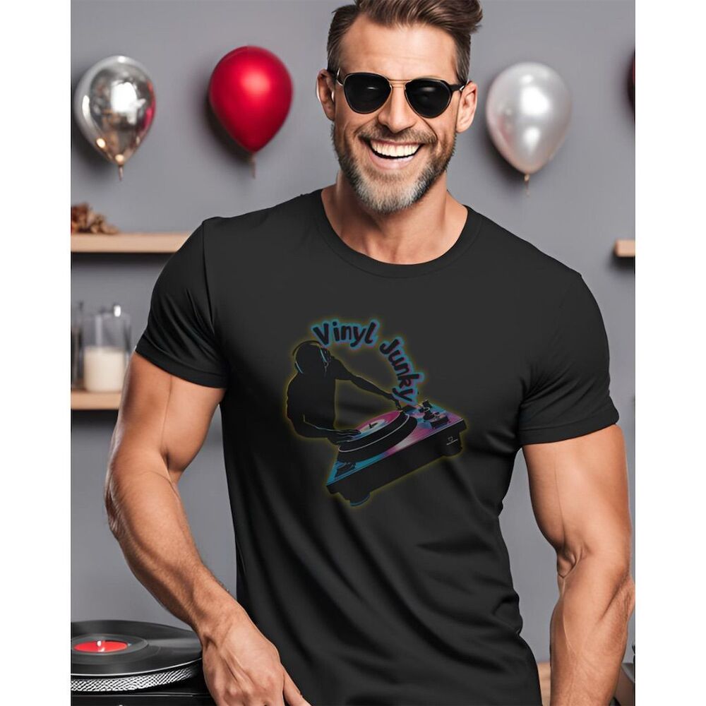 Vinyl Junky Tee